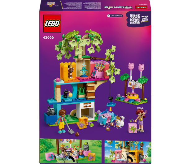 LEGO Friends 42666 Kocie przyjęcie urodzinowe i domek na drzewie - 1331630 - zdjęcie 10